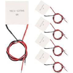 Peltier Element TEC dzesēšanas apsildei TEC1-12706 termoelektrisks, 12 V 60 W, 5 gab.