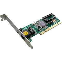 KALEA-INFORMATIQUE PCI Gigabit Ethernet RJ45 tīkla adapteris 32 bitu ar Realtek RTL8169SC mikroshēmojumu