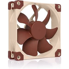 Noctua NF-A9 5V PWM, Leiser Premium-Lüfter ar USB stromadapteri, 4-Pin, 5V versija (92mm, Braun)