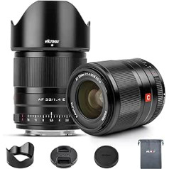 VILTROX 33 mm F1.4 platleņķa autofokusa objektīvi Sony E Mount kameru objektīviem Kameras objektīvi saderīgi ar Sony a7 a7C a7III a7RIII a7RIV a7RV a9 a6100 a6400 a6700