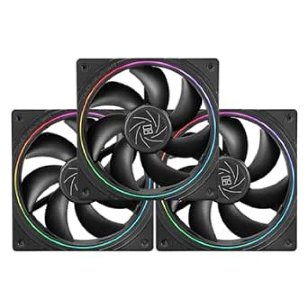 Thermalright TL-S12 X3 CPU Fan 120 mm Case Fan, 4-Pin PWM Silent Computer Fan Under 23.2 dB(A) for CPU Liquid Cooler and CPU Air Cooler, Quiet CPU PC Fan