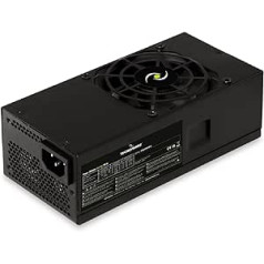 Tecnoware FTX Power Supply 300 W for PC - Quiet Fan Wheel 8 cm - Connector 3 x SATA, 1 x 24 Pin, 1 x 12 V 4 + 4 Pin, 1 x Molex