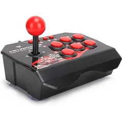 Arcade Fight Stick datorspēļu kursorsviras, vadu arkādes spēļu cīņas kursorsviras kontrolieris, spēļu piederumi Switch/PC/PS3 universālajai cīņas kursorsvirai