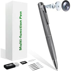 OTADUG Spy Pen Camera Slēptā kamera 1080P 64GB ar kustību uzraudzības video un audio ierakstīšanu