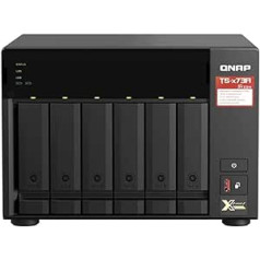 Qnap TS-673A-8G 6-bay NAS, AMD Ryzen V1000 Series V1500B 4C/8T 2,2 GHz, viens izmērs