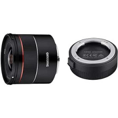 Samyang AF portreta fiksēta fokusa garuma automātiskā fokusa pilna formāta objektīvs SONY Alpha Mirrorless sistēmas kamerām, pilna formāta un APS-C kamerām ar SONY E-Mount / FE stiprinājumu