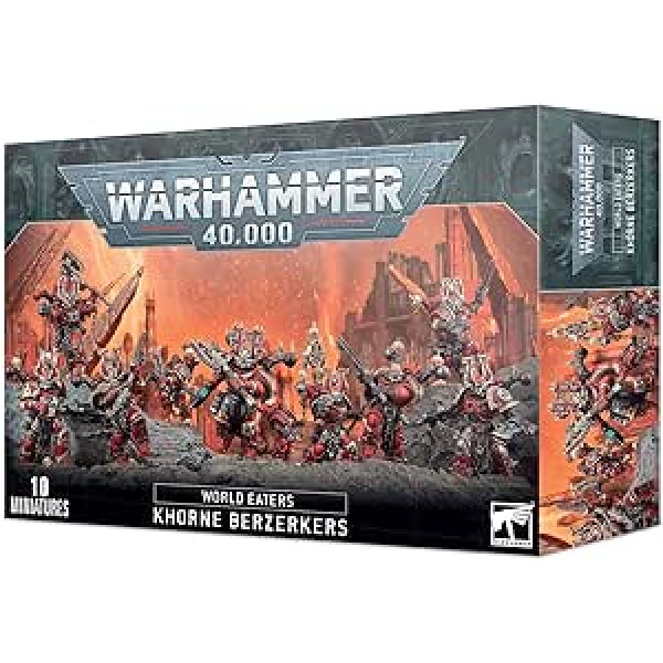 Games Workshop Warhammer 40,000 World Eaters: Khorne Berserkers