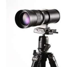 Hersmay 420-800mm f/8.3-16 Super Tele Zoom Objektīvs Teleobjekts Tālummaiņas objekts Vario-Objektiv Objektīvs Sony E Mount Objektiv A9 A7III A7 A7S A7C A6500 A6400 A6000 A 5100 A5000 Nex Kamera