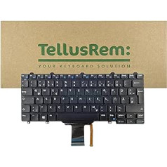 TellusRem Replacement Keyboard German Backlight for Dell Latitude E7250 Latitude E5250 Latitude E5270