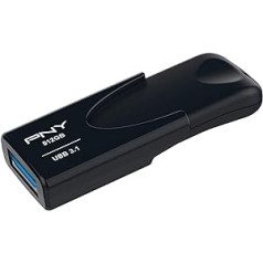 PNY Attaché 4 512GB USB Flash Drive USB 3.1 up to 80MB/s Black