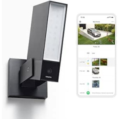 Netatmo Presence Outdoor Sicherheit Kamera ar Person Tier- und Auto Anerkennung – Schwarz Aluminium, Schwarz, Presence