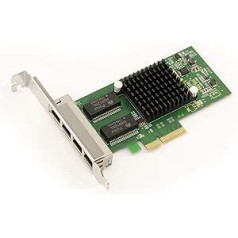 KALEA-INFORMATIQUE valdiklio kortelė © - 4 x4 Gigabit Ethernet prievadai prievado x4 PCIe, skirtas asmeniniam kompiuteriui arba serveriui-CHIPSET INTEL I350-T4