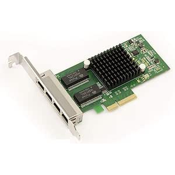 KALEA-INFORMATIQUE kontrollera karte © - 4 x Gigabit Ethernet porti portā x4 PCIe datoram vai serverim-CHIPSET INTEL I350-T4