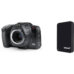 Blackmagic Design Pocket Cinema Camera 6K G2 & Intenso 6023560 1TB atmiņas disks USB 3.0 2,5' ārējais cietais disks, mehāniskais cietais disks