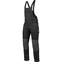 WÜRTH MODYF Stretch X Work Dungarees - Profesionālas darba bikses vīriešiem - Dungarees ar rāvējslēdzēju - Pieejami 24-110 izmēri baltā un citās krāsās