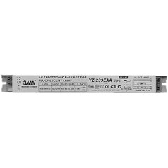 TOCOCO 3AAA YZ-139EAA YZ-239EAA 220V 1 * 39W 2 * 39W T5 Elektronisches Vorschaltgerät für T5-E Leuchtstofflampe Werbung Leuchtkasten 39W Gleichrichter