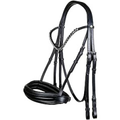 HKM Estelle Curb kamanos Black Warmblood