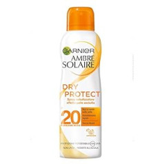 Garnier Ambre Solaire Dry Protect Spray Skin Effect IP 20 One Size Multicoloured