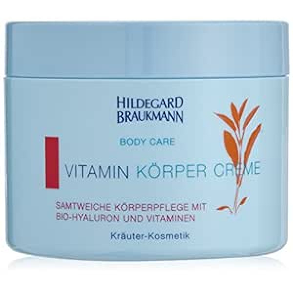 Hildegard Braukmann Body Care vitamīnu ķermeņa krēms, 200 ml