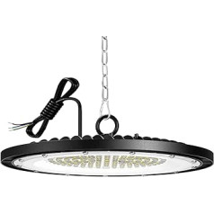 1 iepakojums 150 W UFO LED High Bay Light, iekštelpu prožektors 20000 LM, 6000 K Cool White UFO LED darbnīcas lampa, IP65 ūdensnecaurlaidīga rūpnieciskā lampa, High Bay Light sporta zāles rūpnīcām, garāža, noliktavas apgaismojums