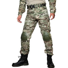 FICUHGOC мужские тактические брюки Ripstop многофункциональные брюки-карго походные рабочие брюки уличная камуфляжная одежда армейские брюки с 