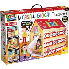 Liscianigiochi 88782 Montessori La Mia izglītojošo spēļu nams, daudzkrāsains, liels