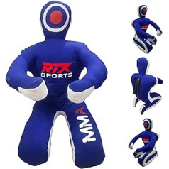 RTX MMA džudo cīņas manekena boksa soma Brazīlijas džiu džitsu sēdus pozīcija manekena cīkstēšanās cīņas māksla pašaizsardzības karatē treniņš manekena audekls — nepiepildīts