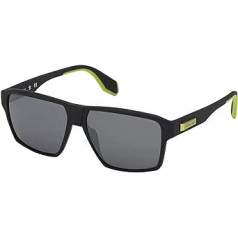 Adidas Mens Or0039 Солнцезащитные очки Matte Black 58, Matt Black