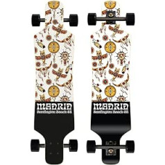 Madrides skrituļdēļi Spade Longboard Complete, skeitbords 39