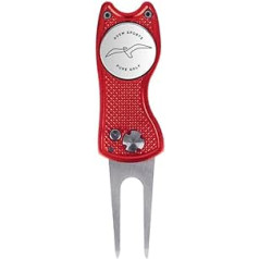 Avem Sports Divot Tool Аксессуары для гольфа Цветная вилка с шариковым маркером