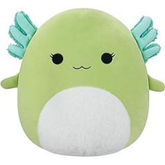 Squishmallows SQCR04222 Mipsy the Green Axolotl 50 cm Oficiālā Kelly Toys plīša īpaši mīksta mīksta rotaļlieta