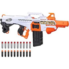 Nerf Ultra Select pilnībā motorizēts Blaster, attāluma vai precizitātes šāvieni, ar žurnāliem un šautriņām, saderīgs tikai ar Nerf Ultra šautriņām, 7,9 x 71,1 x 30,5 cm