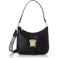 Love Moschino Ladies Jc4366pp0fkh100a plecu soma, melna, viens izmērs, melns