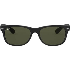 Ray-Ban vīriešu New Wayfarer saulesbrilles, melnas, Einheitsgröße