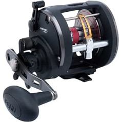 Penn Warfare Level Wind Reel 30 — Rechtshand Multirolle zum Hochseeangeln, Dorschrolle, Multi Angelrolle, Meeresrolle