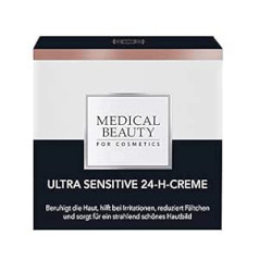 Medical Beauty® Ultra Sensitive 24-H krēms | Ļoti efektīvs dienas krēms pret grumbām | Jutīgai ādai | Nomierina ādu, izlīdzina un atjauno