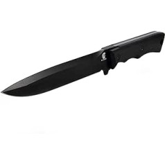 Mr. Blade Bushkraft peilis – Stealth – išskirtinis šešėlinis lauko peilis, pagamintas iš D2 plieno