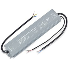 VARICART LED transformators 12 V 100 W 8,3 A LED draiveris, regulējams IP67 ūdensnecaurlaidīgs LED draivera barošanas avots AC 230 V līdz 12 V DC, pastāvīga sprieguma transformators, TRIAC un 0/1-10 V — LED gaismas sloksnēm un LED