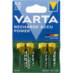 82-611# Akumuliatorius r6 ni-mh aa 2100mah varta