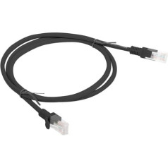 Patchcord utp pcu6-10cc-0100-bk (rj45 - rj45 ; 1m; utp; 6 kat.; juoda spalva)