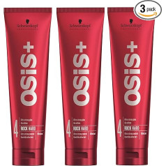 Osis+ Schwarzkopf Osis Rock Hard Extreme līme 150ml, 3 iepakojumi (3x150ml)