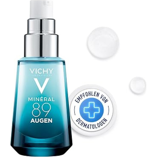 Vichy Mineral 89 Eyes - hialurons ar tūlītēju iedarbību uz acīm