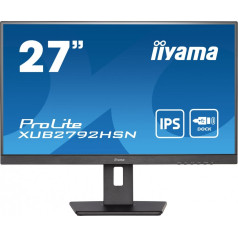 27 collu monitors xub2792hsn-b5 ips,fhd,hdmi,dp,usb-c dock,has(150mm)