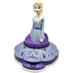 3D mūzikas lampa ar skaņu Elsa Disney Frozen II LED naktslampiņa naktsgaldiņš meitenēm