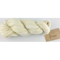 Manos Del Uruguay Silk Blend Fino 414 Ivory Letter Opener, 100 g, vilna ar zīdu adīšanai un tamborēšanai, Merino zīda maisījums, krāsots ar rokām, ar krāsu gradientu