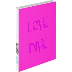 IVE - Love Dive [VER. 3] 2nd Single Album CD-R+Fotogrāmata+Fotokarte+Sirds hologrammas karte+(IVE 6 fotokartītes+IVE Pocket Mirror)