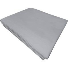 PENSIERI DELICATI Double Flat Sheet 250 x 300 cm Double Flat Sheet Plain 100% kokvilna Ražots Itālijā, pelēks