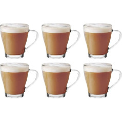 Iegādāties preces Cappuccino tēja kafija latte karstā šokolāde krūzes krūzes glāzes, H9.8 x W8.5 x D11.3