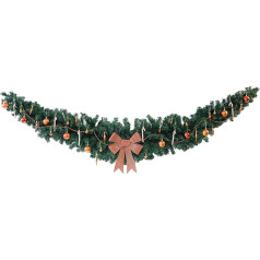 Christmas Concepts® 2,7 m zaļš Ziemassvētku vijums/Garland Ziemassvētku rotājums