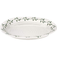 Portmeirion CPXT76838-XG Sofijas Conran ovāls šķīvis ar girliņu, 37,5 cm (Amoriņš, āmuārs, āmuļi), porcelāns